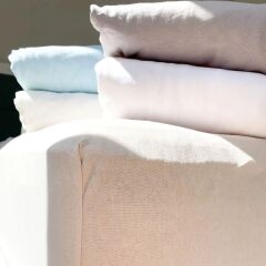 Sutra %100 Pamuk Penye Çift Kişilik Lastikli Çarşaf