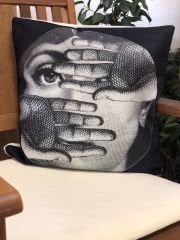 Sutra Dijital Baskılı Kadife Kırlent Kılıfı