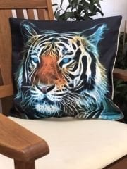 Sutra Dijital Baskı Kadife Kırlent Kılıfı