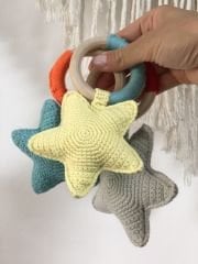 Sutra Amigurumi Yıldız Diş Kaşıyıcı
