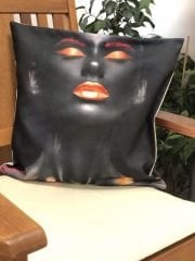 Sutra Dijital Baskı Kadife Kırlent Kılıfı