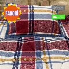 Merinos Comforter Tek Kişilik Yorgan Yatak Örtüsü Seti