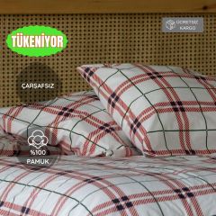 Sutra %100 Pamuk Yeni Yıl Koleksiyonu Akfil Kumaş Nevresim Seti - ÇARŞAFSIZ