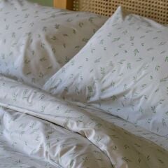 Sutra %100 Pamuk  Lastikli Çarşaflı Çift ve Tek Kişilik Akfil Kumaş Nevresim Takımı