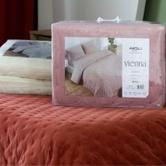 Aksu Vienna Çift Kişilik Yatak Örtüsü Seti
