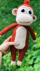 Sutra Amigurumi Maymun Oyuncak