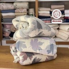 Sutra %100 Pamuk 8 Kat Müslin Çift Kişilik Yorgan ( SADECE YORGAN )