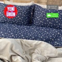 Sutra Battaniyeli Nevresim Takımı 6 Parça Çift Kişilik