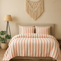 Sutra Natura 4 Kat Müslin Yatak Örtüsü Seti