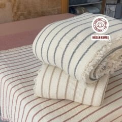 Sutra %100 Pamuk EXTRA KALIN 8 Kat Müslin Kumaş Tek & Çift Kişilik Yorgan Yatak Örtüsü