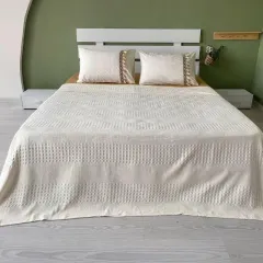 Clasy %100 Pamuk Çift Kişilik Pike Takımı