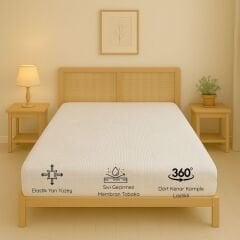 Sutra Microfiber Sıvı Geçirmez Yatak Alezi