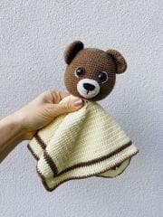 Sutra Ayıcık Amigurumi Uyku Arkadaşı