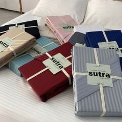 Sutra Pamuk Saten Çift Kişilik Nevresim Takımı