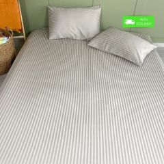 Sutra 180X200+30 cm %100 Pamuk Saten Çarşaf Seti Extra Yumuşak Dokulu Çift Kişilik Lastikli