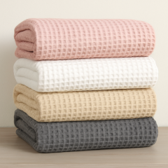 Sutra %100 Pamuk Tek & Çift Kişilik Waffle Pike