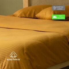 Sutra %100 Pamuk Premium Seri Pamuk Saten Çift Kişilik Nevresim Takımı