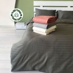 Sutra %100 Pamuk Premium Seri Pamuk Saten Çift Kişilik Nevresim Takımı