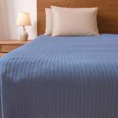 Sutra %100 Pamuk Çift & Tek Kişilik Örgü Pike