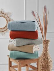 Aksu Brighton Collection Pamuklu TV Battaniyesi 130x170